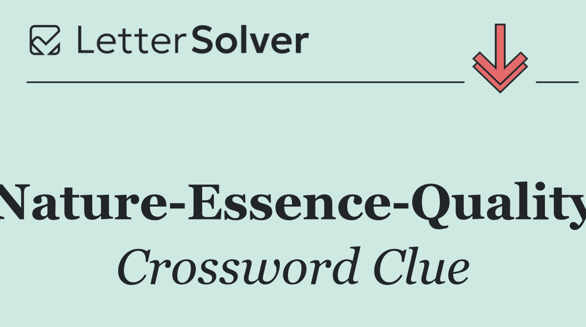 [Nature Essence Quality]