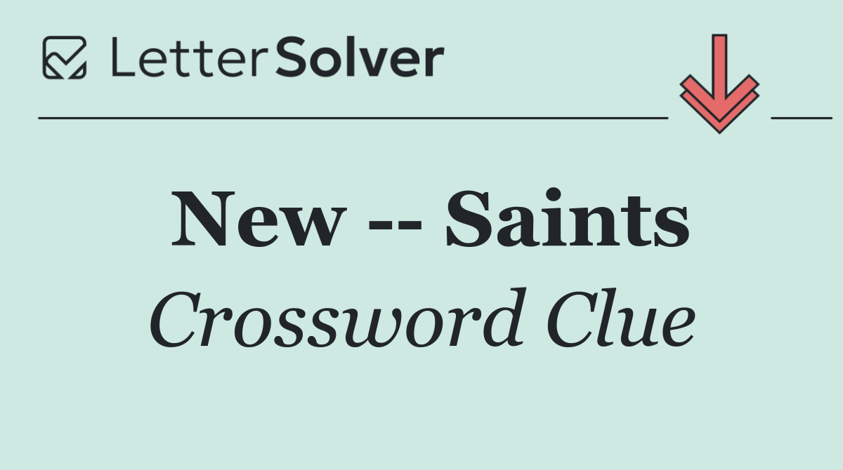 New    Saints