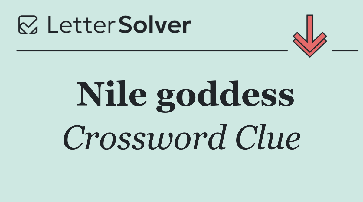 Nile goddess