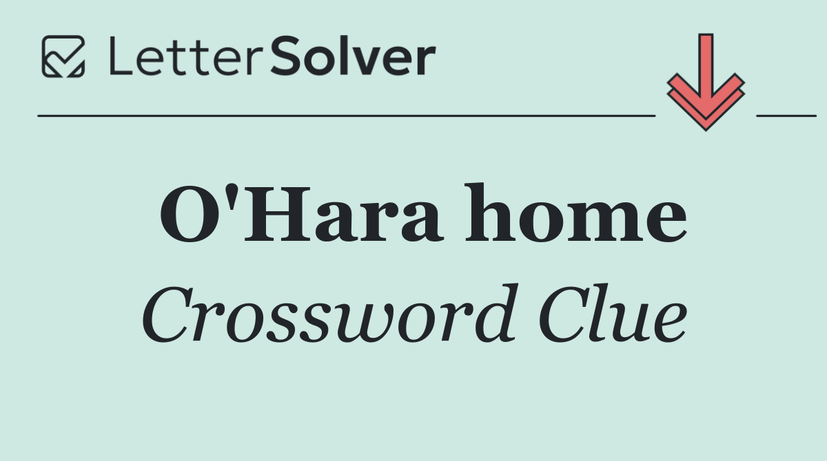 O'Hara home