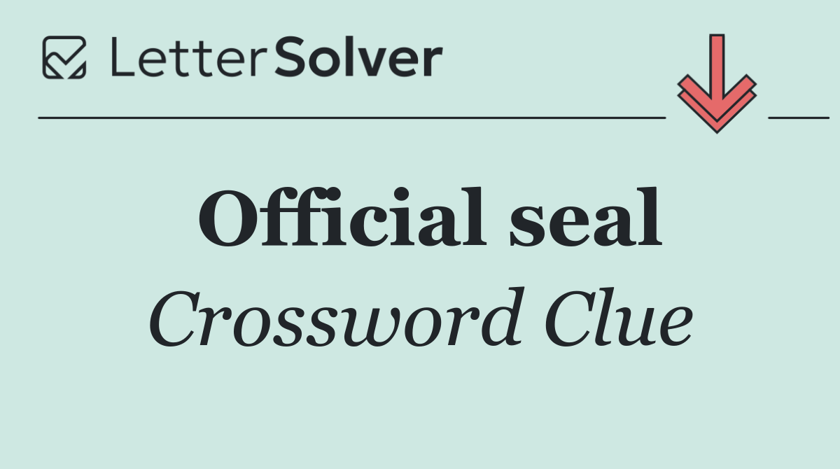 Official seal