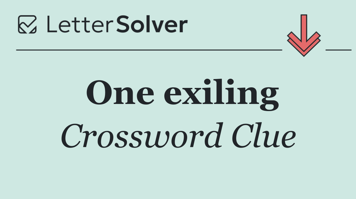 One exiling