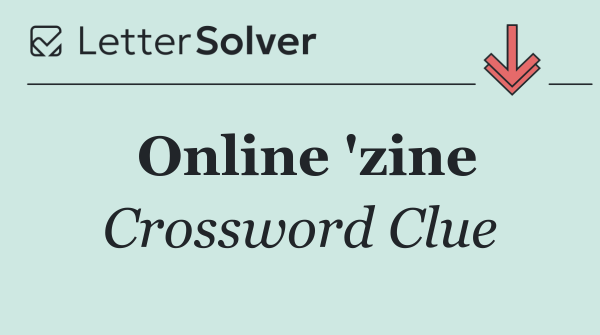 Online 'zine