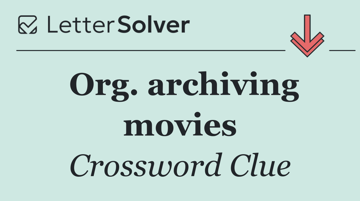 Org. archiving movies