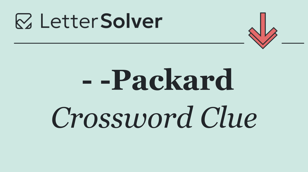    Packard