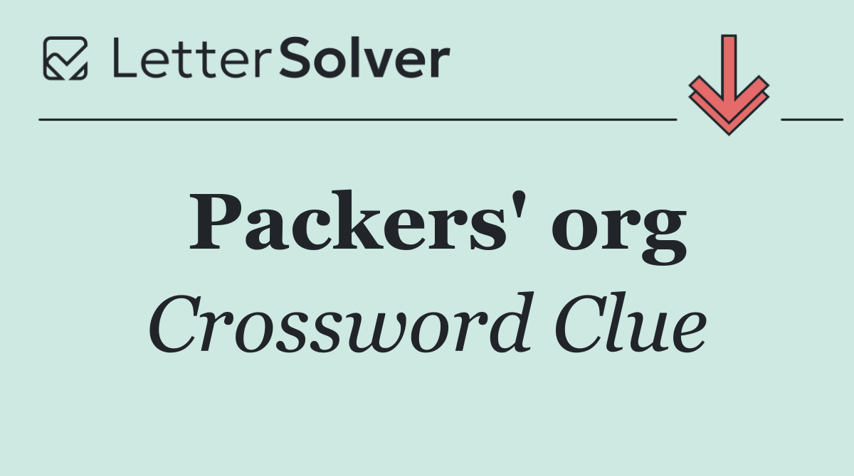 Packers' org