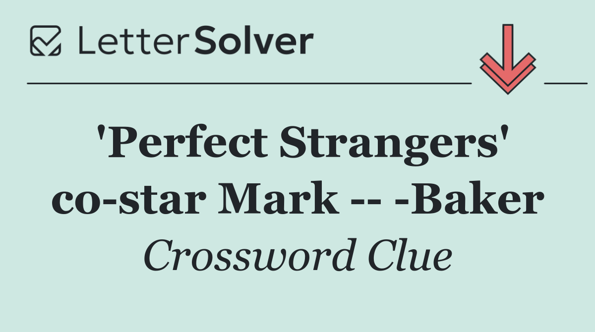 'Perfect Strangers' co star Mark     Baker