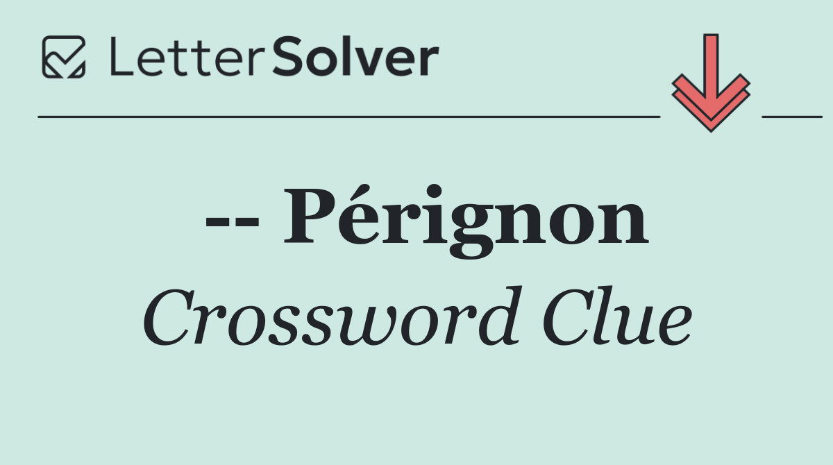    Pérignon