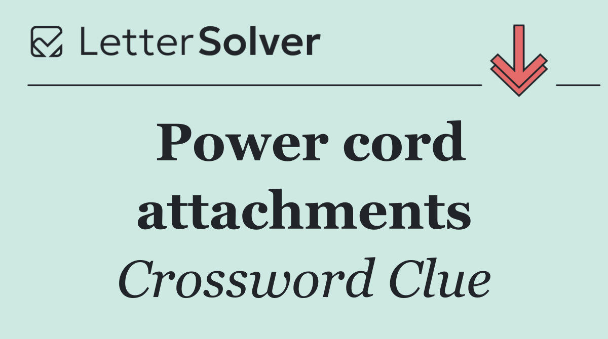 Power cord attachments