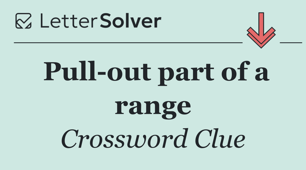 Pull out part of a range