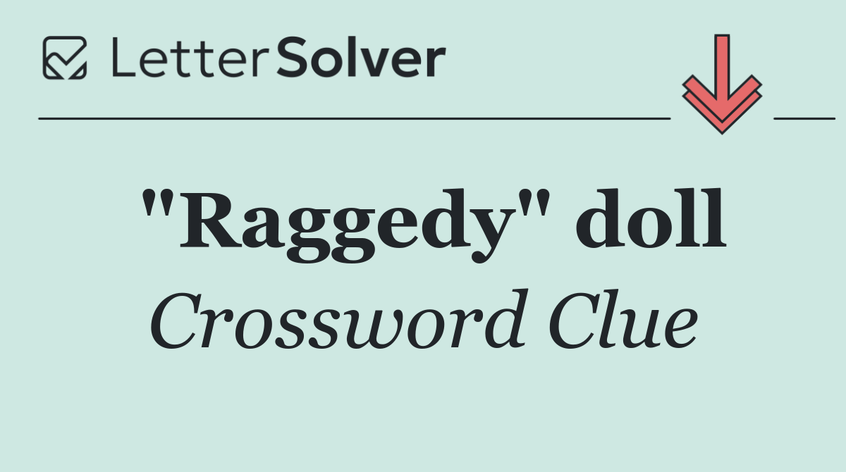 "Raggedy" doll