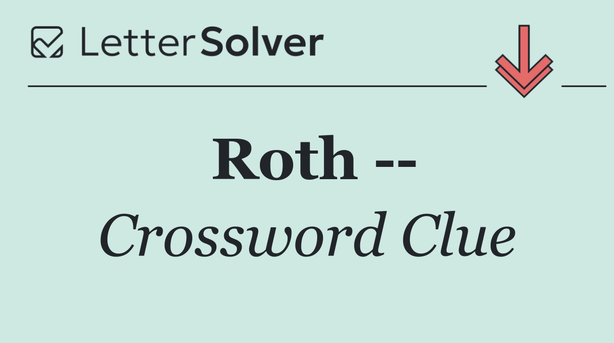 Roth   