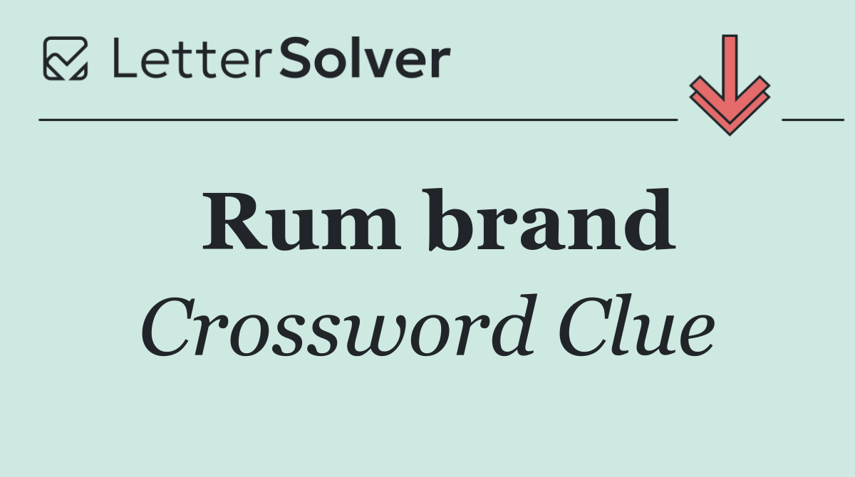 Rum brand