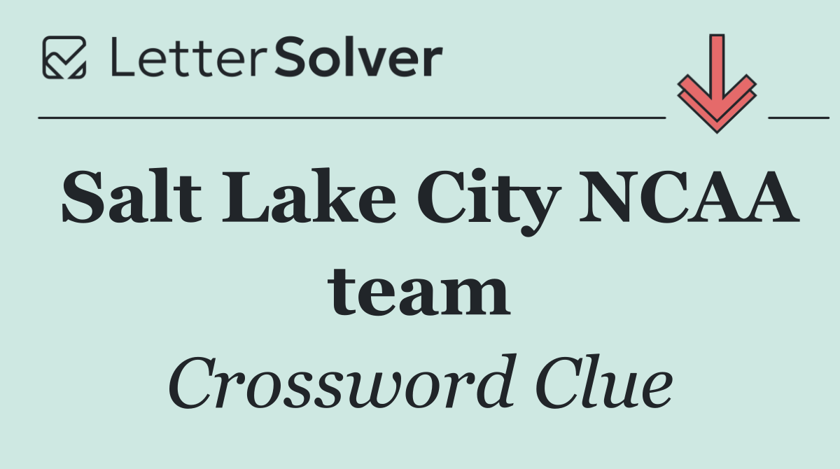 Salt Lake City NCAA team