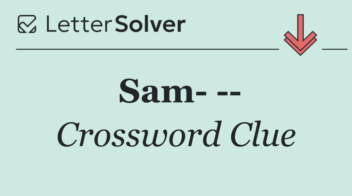 Sam    
