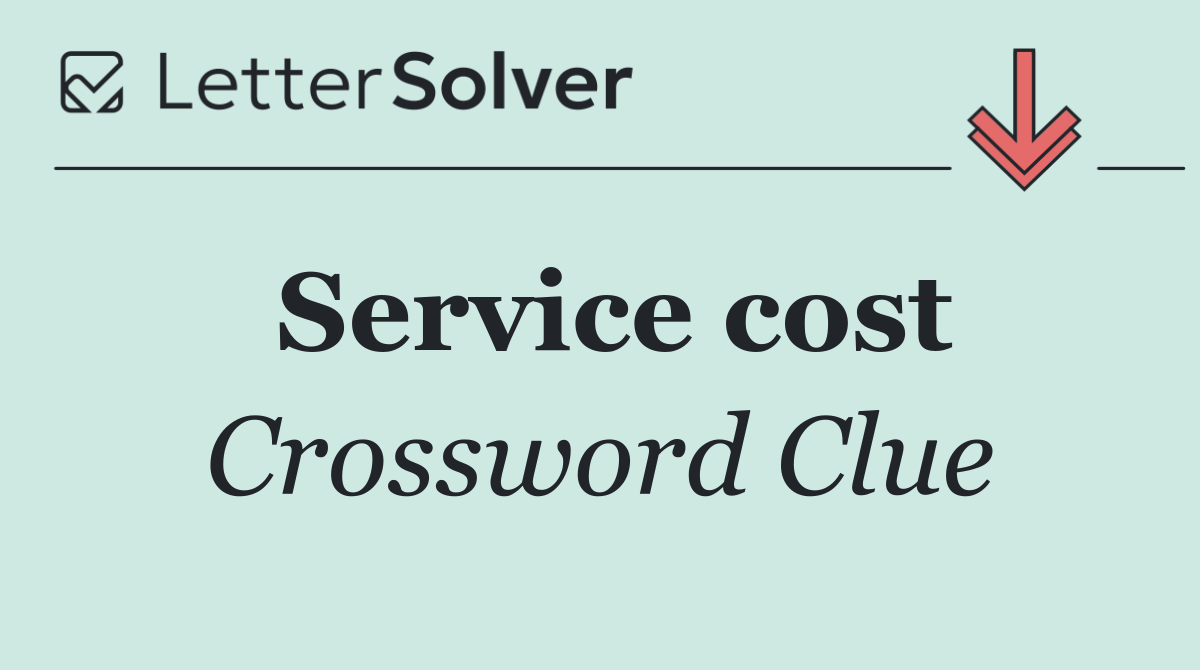 Service cost