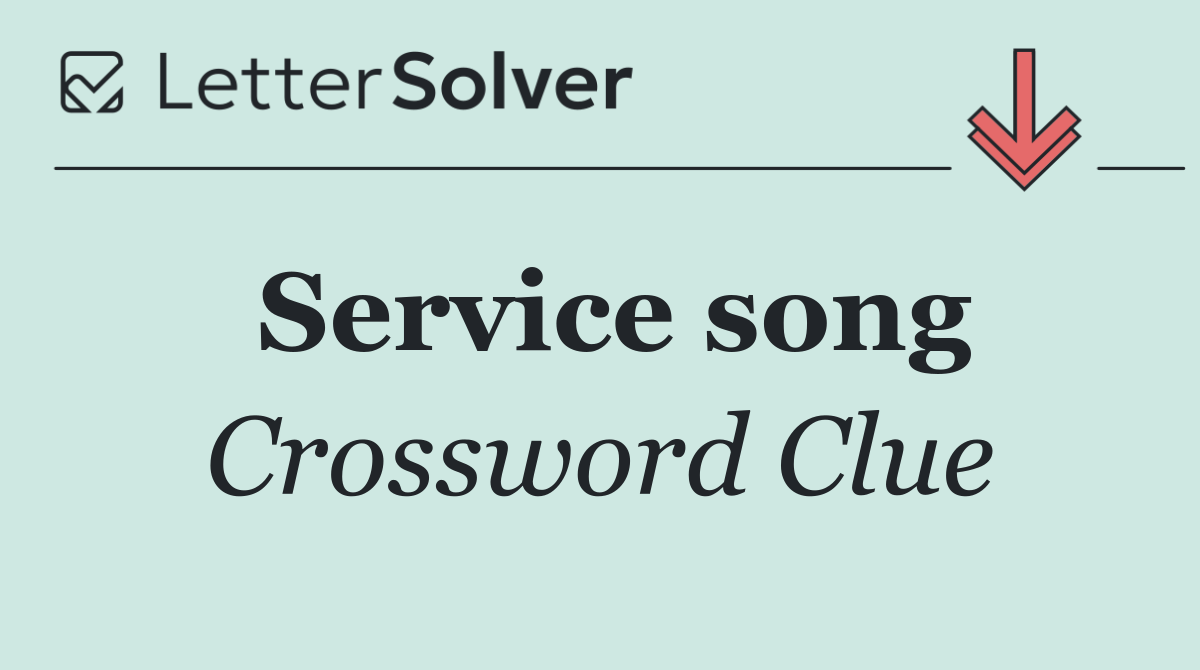Service song