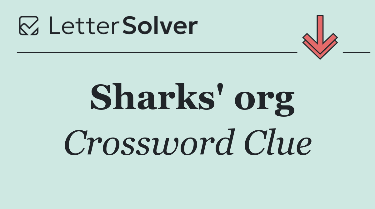 Sharks' org