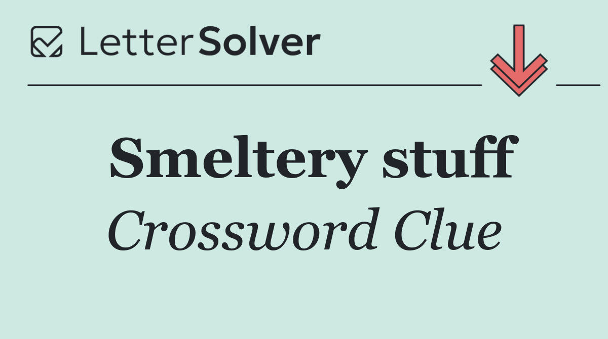 Smeltery stuff