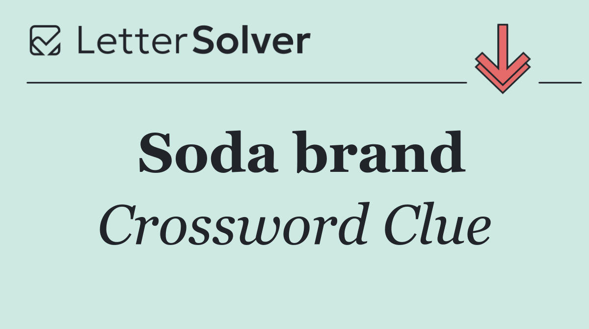 Soda brand