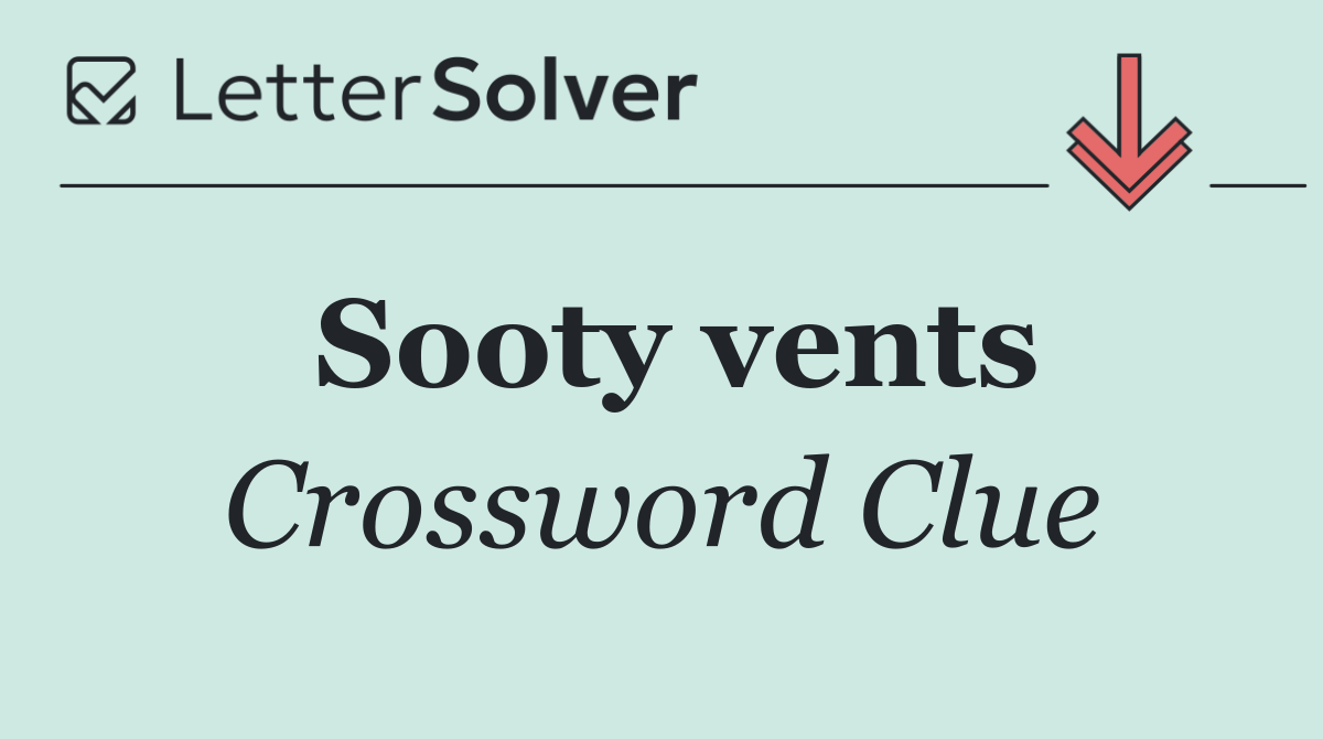 Sooty vents