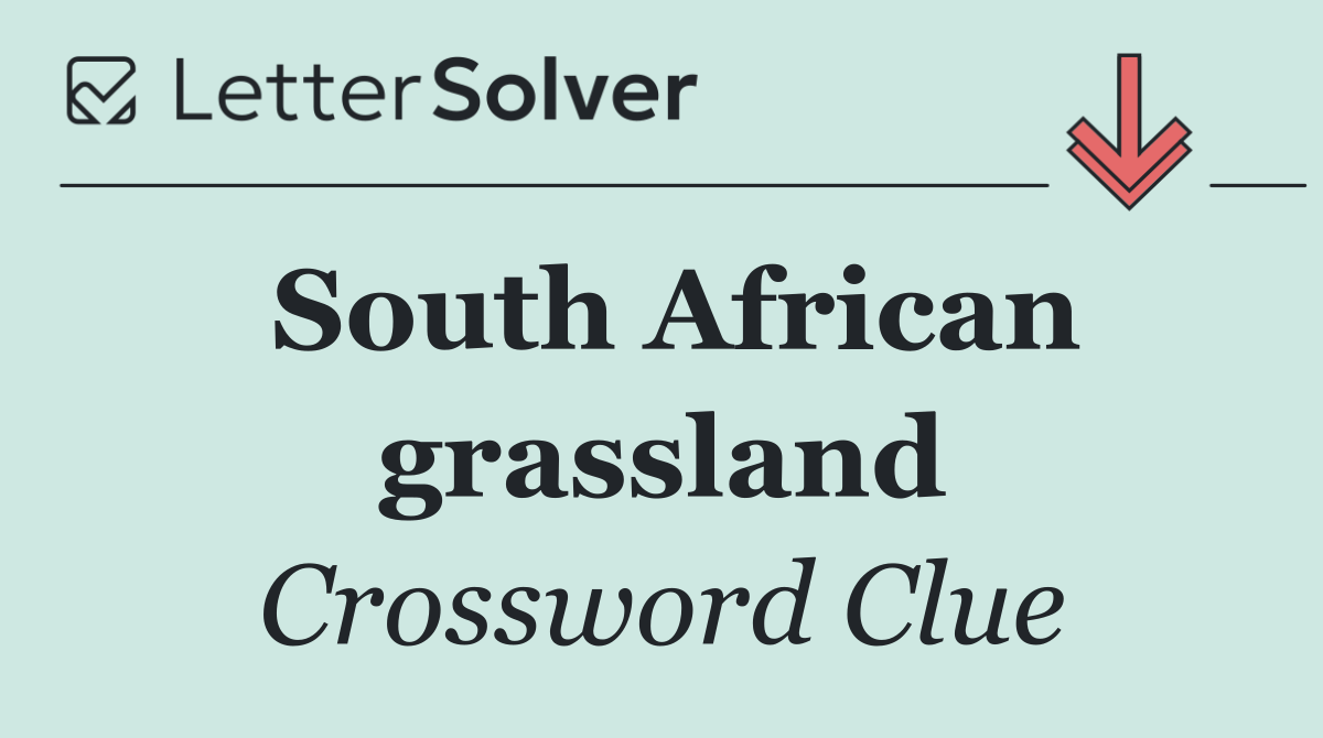 South African grassland