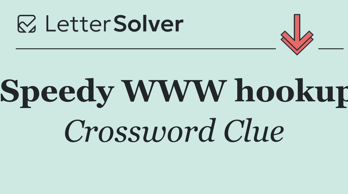 Speedy WWW hookup