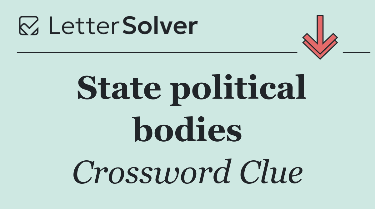 State political bodies
