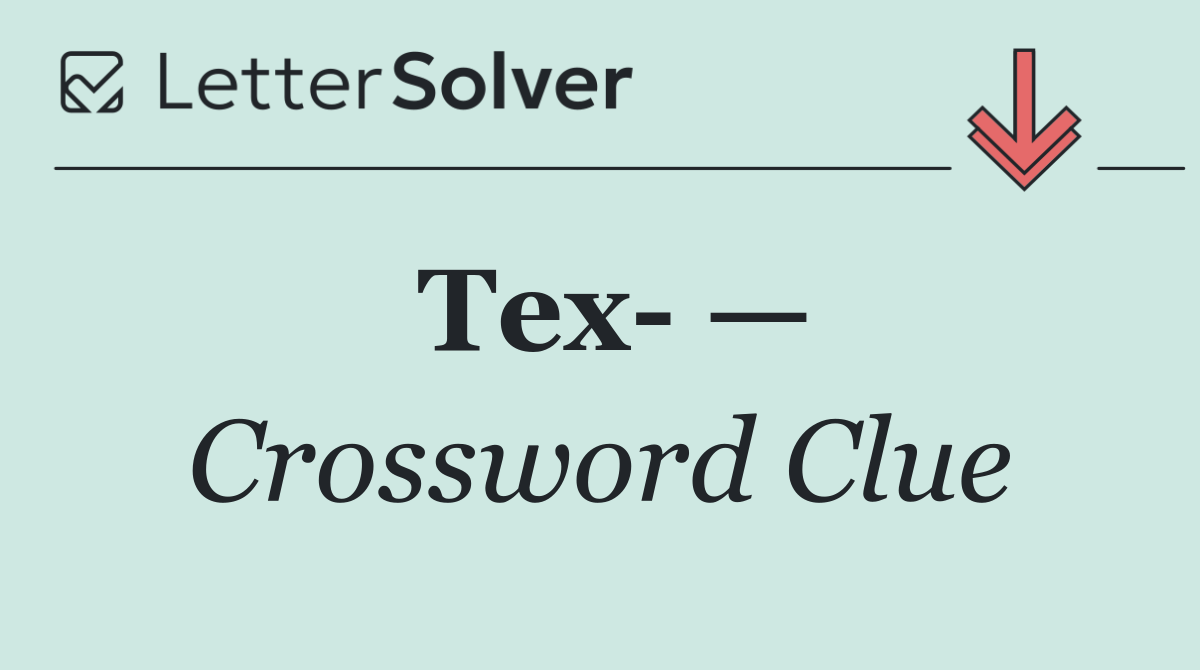 Tex  —