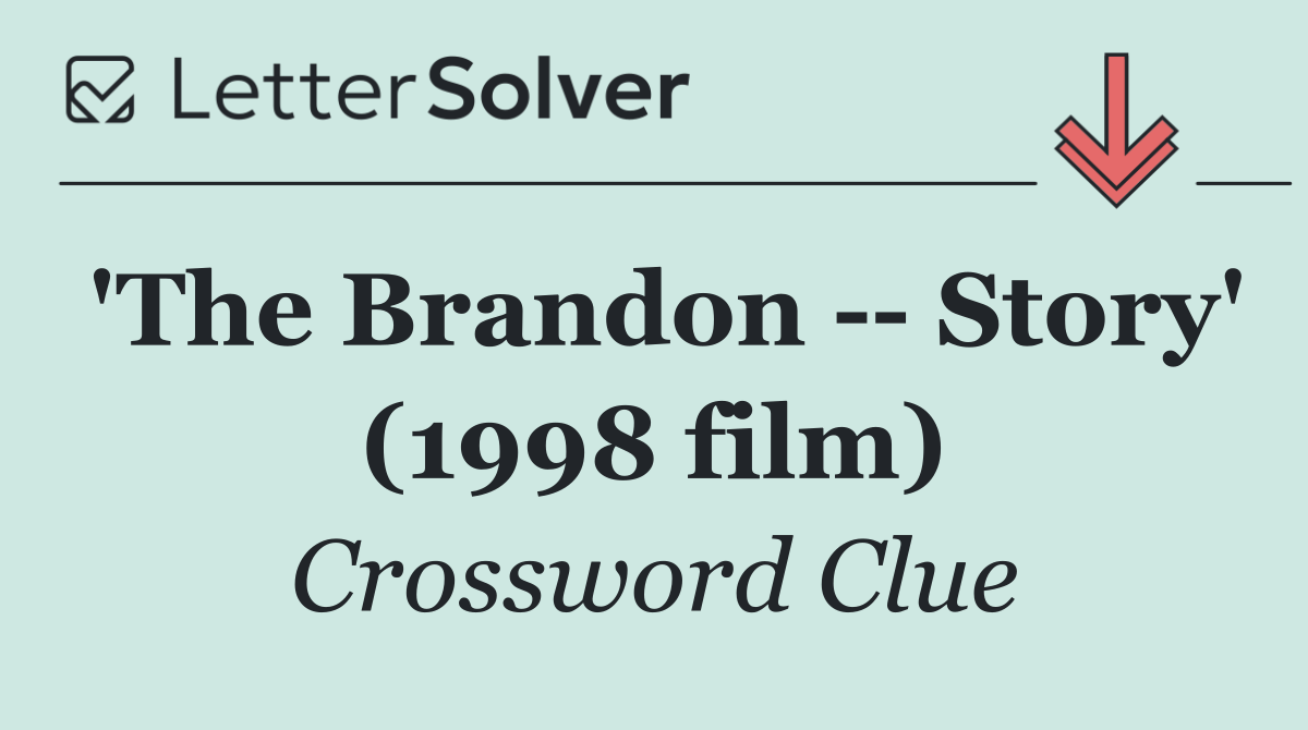 'The Brandon    Story' (1998 film)