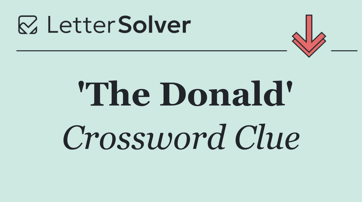 'The Donald'