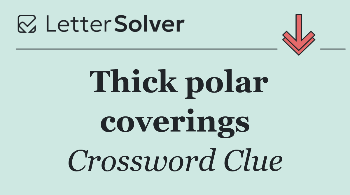 Thick polar coverings