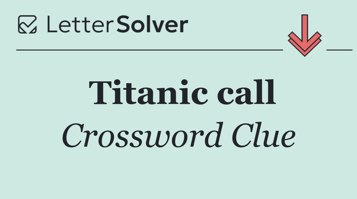 Titanic call
