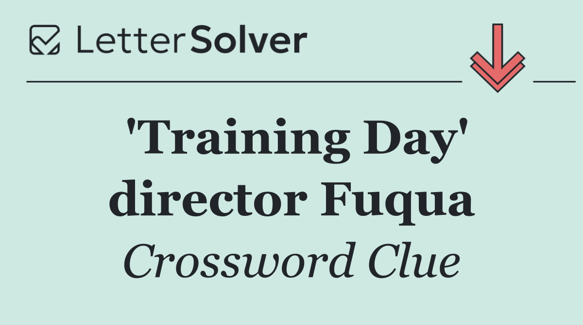 'Training Day' director Fuqua
