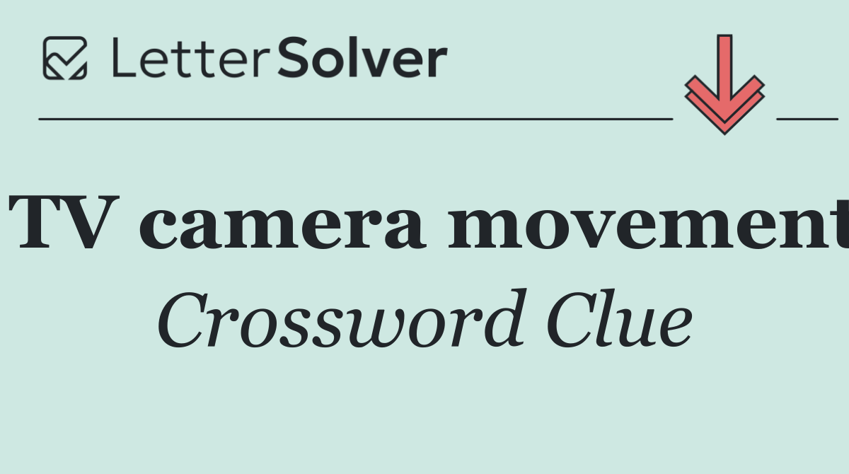 TV camera movement