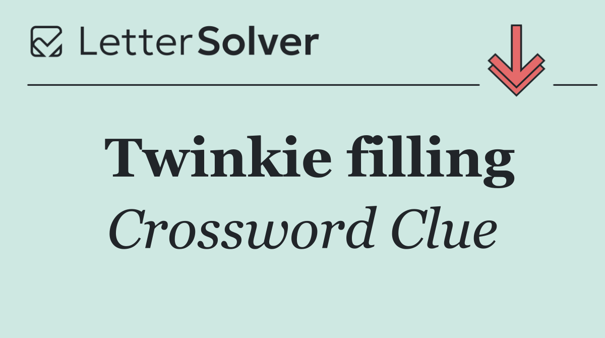 Twinkie filling
