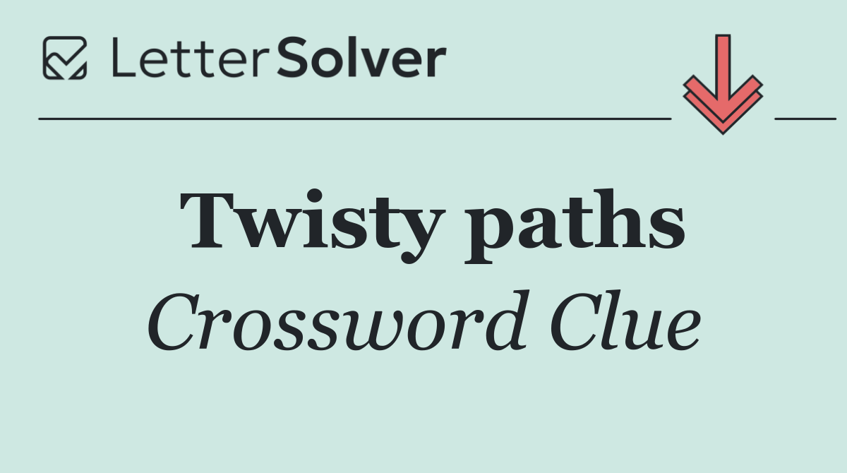 Twisty paths