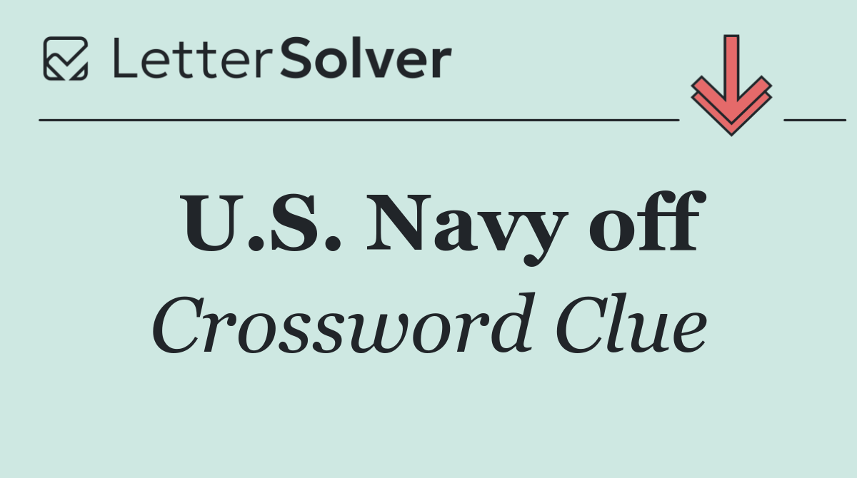 U.S. Navy off