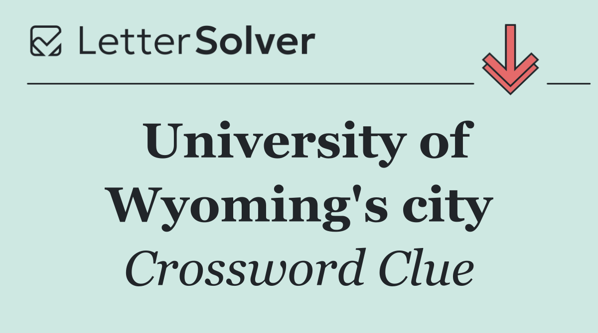 University of Wyoming's city