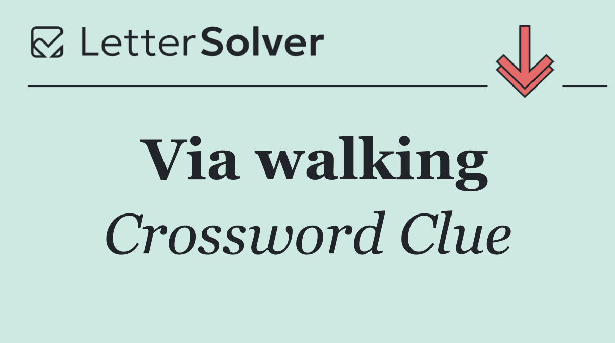 Via walking