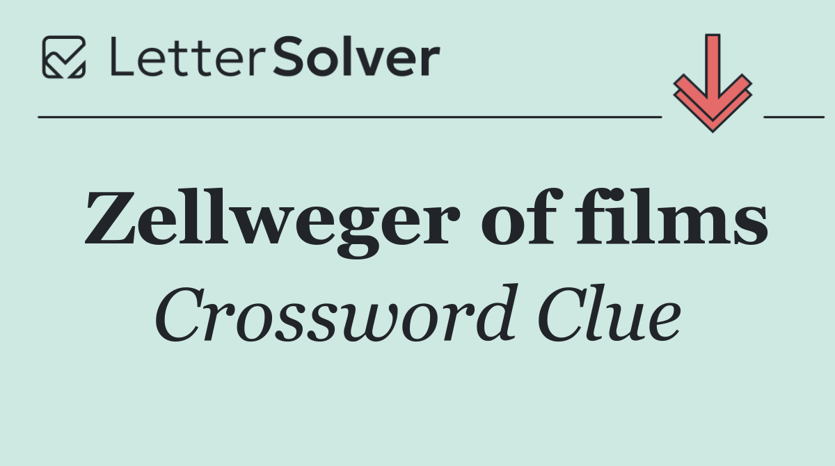 Zellweger of films