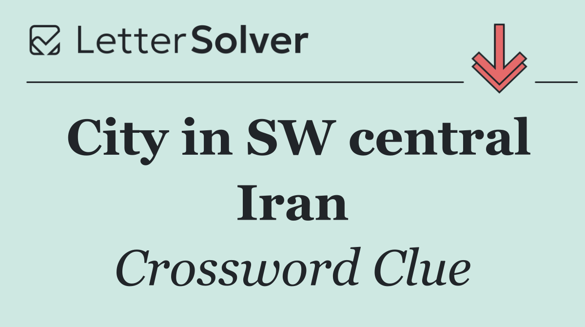 City in SW central Iran