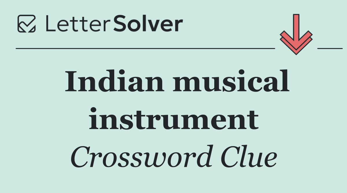 Indian musical instrument
