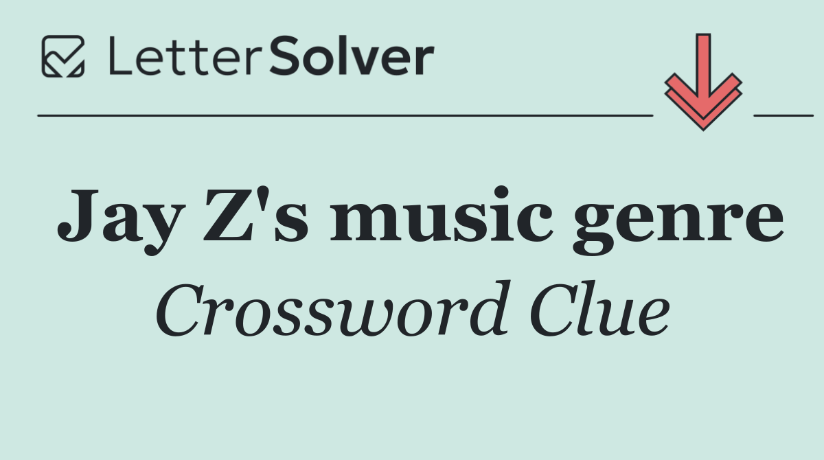 Jay Z's music genre
