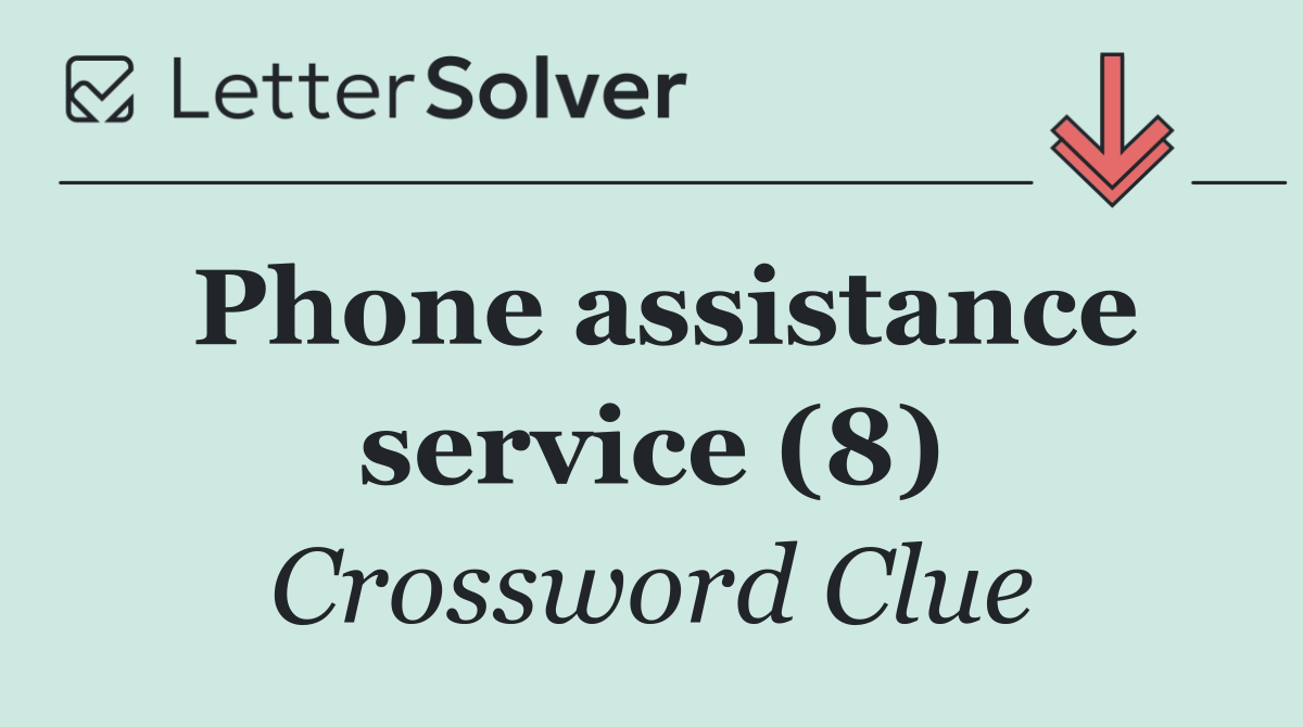 Phone assistance service (8)