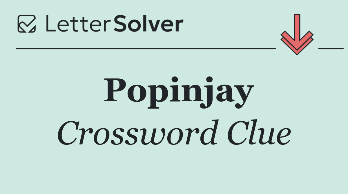 Popinjay
