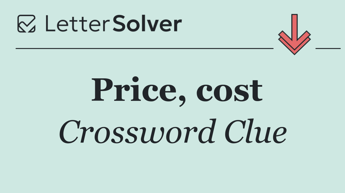 Price, cost