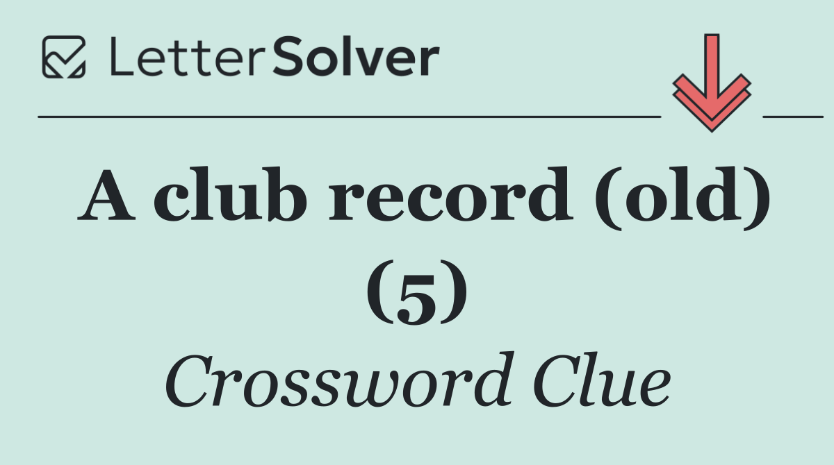 A club record (old) (5)