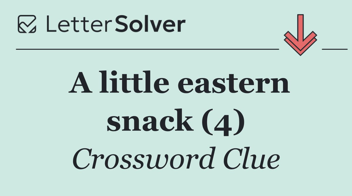 A little eastern snack (4)