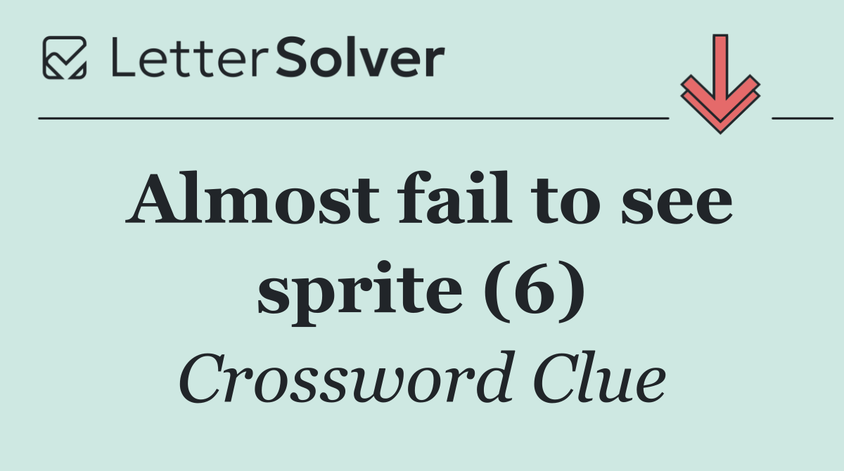 Almost fail to see sprite (6)